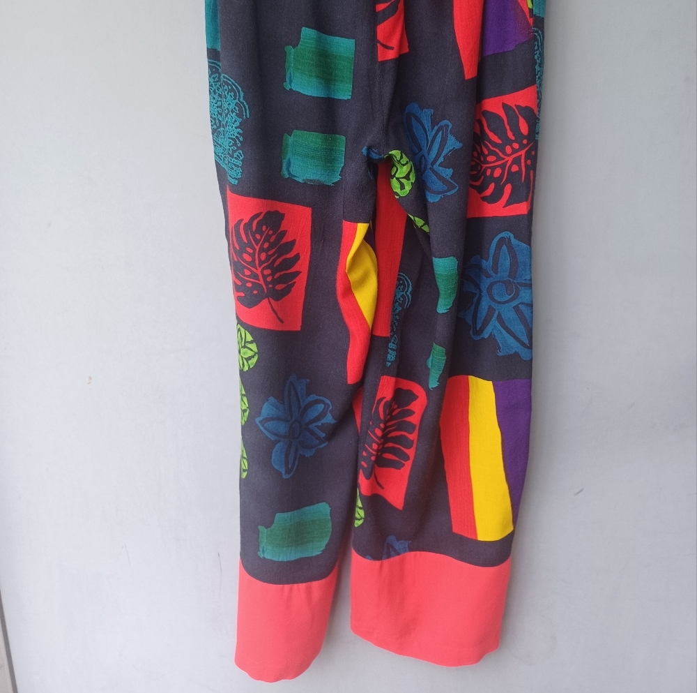 Vintage Jam's World 2 piece multi color pantsuit S. - Picture 12 of 12